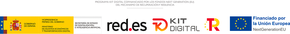 programa kit Digital cofinanciado por los fondos Next Generartion (EU) del mecanismo de recuperación y resilencia